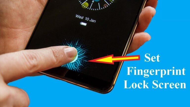 Enable Fingerprint Lock on Any Mobile Screen