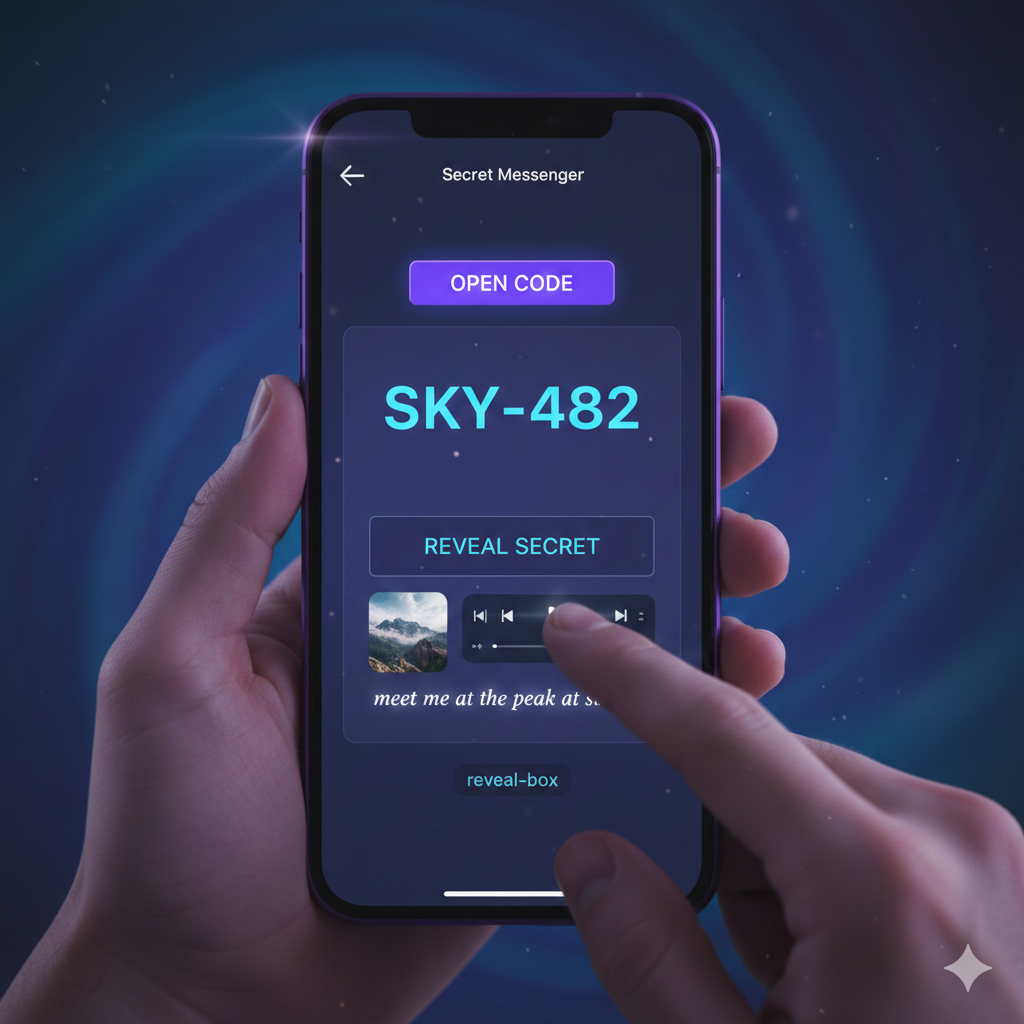 A Complete Walkthrough of the Secret Messenger Web App Experience
