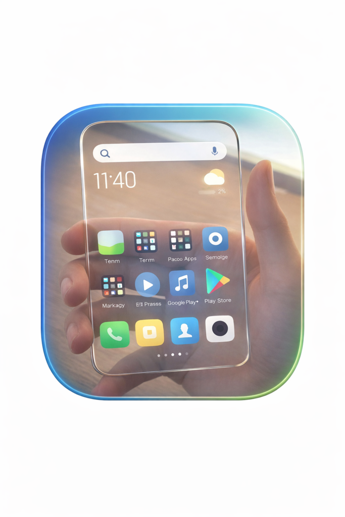 Mobile Transparent App