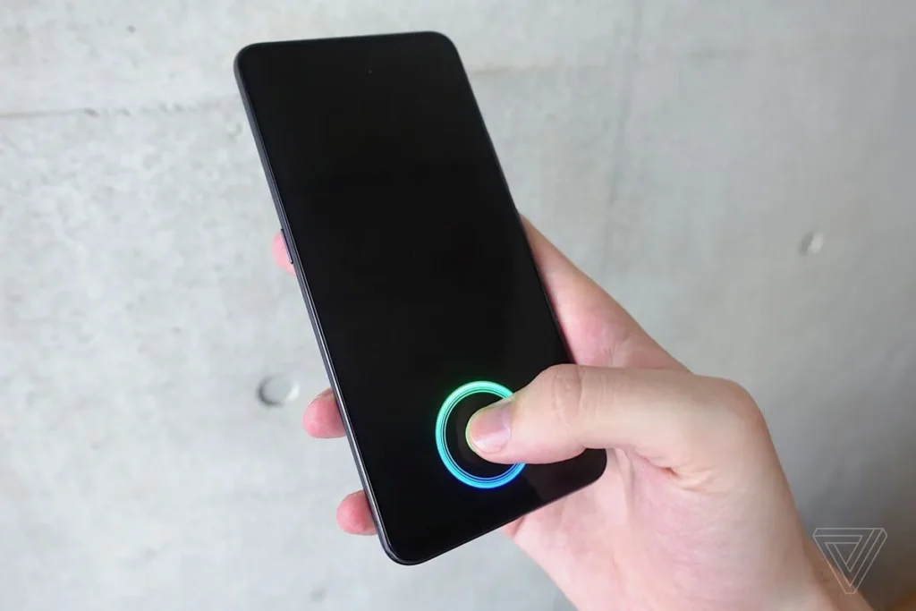 Mobile Display Fingerprint Lock (In-Display Fingerprint Sensor)