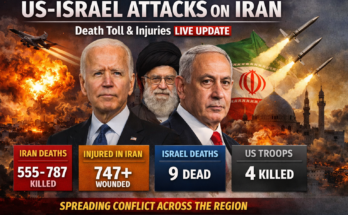 US-Israel attacks on Iran: Death toll and injuries live tracker