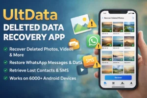 UltData Deleted Data Recovery App