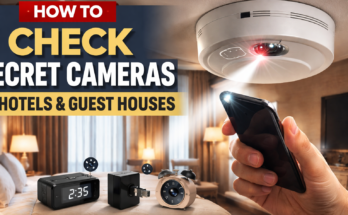 Check Secret Cameras in Hotels and Guest Houses
