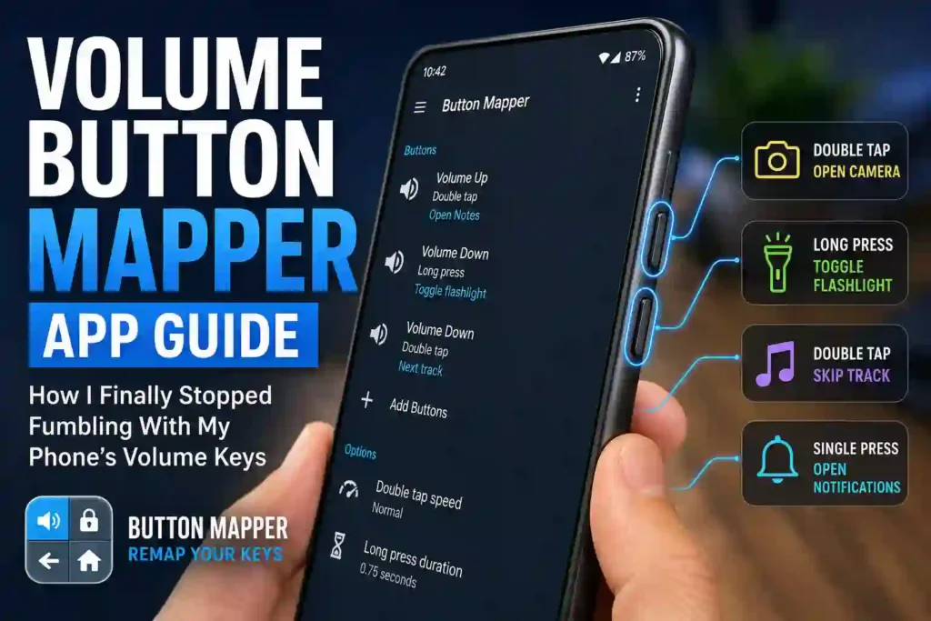 Volume Button Mapper app guide and download latest version for Android